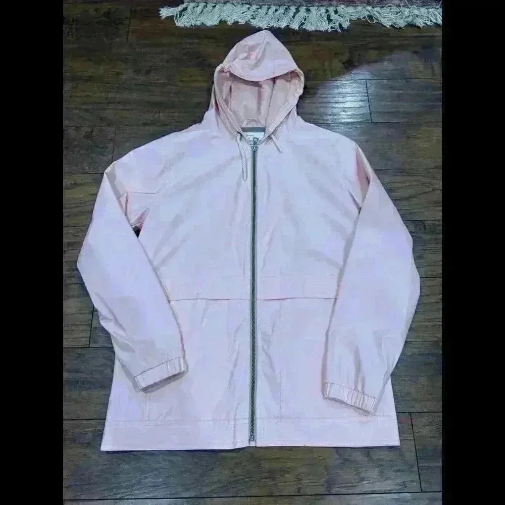 Weatherproof Vintage Hooded Rain Slicke PINK Women's Size S